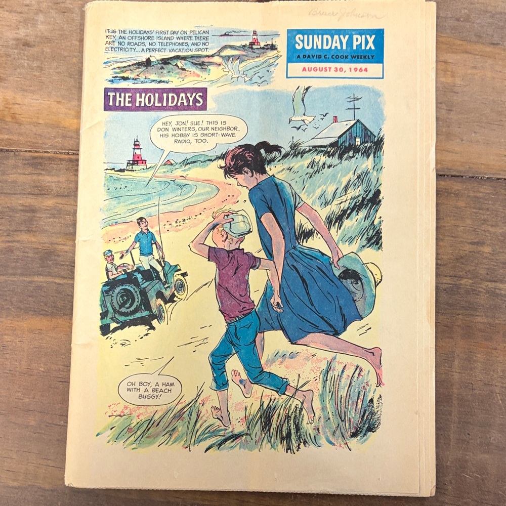 Vintage Sunday Pix Weekly August 1964